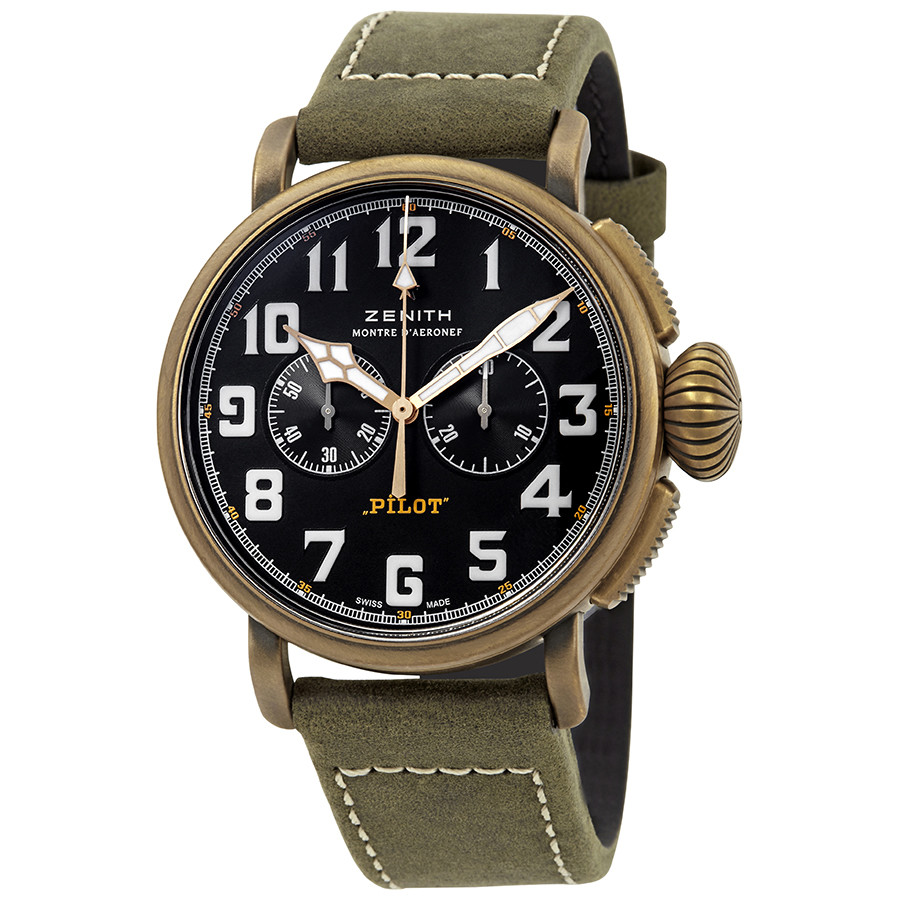 Zenith Pilot Bronze Chronograph Automatic Elite Watches