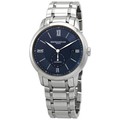 Elite Watches BAUME & MERCIER Classima Automatic Blue Dial Stainless Steel Watch 10481