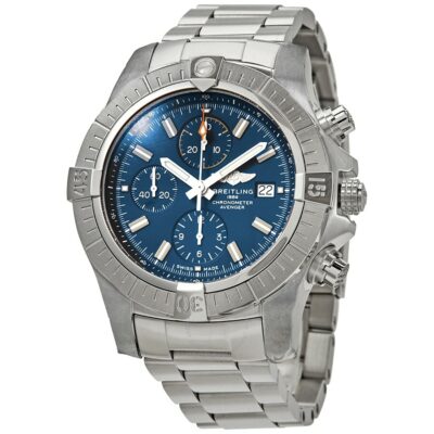 Elite Watches Breitling Avenger Chronongraph 45 Automatic Blue Dial Watch A13317101C1A1