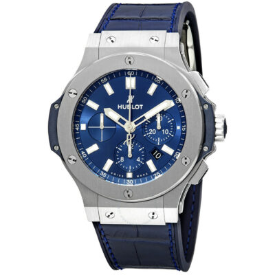 Elite Watches HUBLOT Big Bang 44mm Chronograph Blue Dial Watch 301.SX.7170.LR