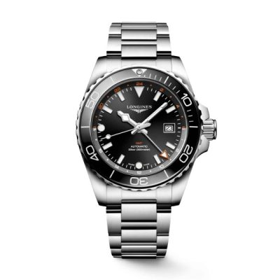 Longines HydroConquest GMT Automatic 43mm Watch L3.890.4.56.6